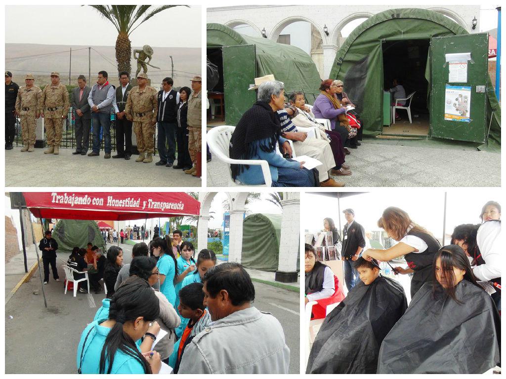Ejército peruano brindó atención médica a 3 mil ciudadanos de Islay