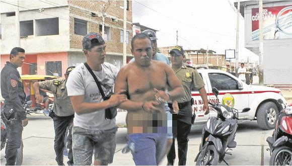 Venezolano agrede a un policía 