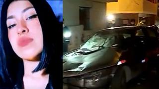 Joven de 22 años fallece atropellada por delincuentes que huían en auto robado en Chorrillos (VIDEO)