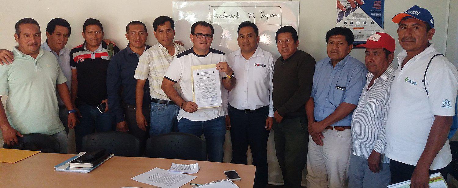 Piura:  En 20 días transferirán recursos para dar agua a 10 caseríos de Tambogrande