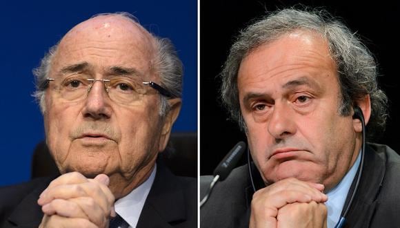 Joseph Blattery Michel Platini sancionados con ocho años por el Comité de Ética de FIFA