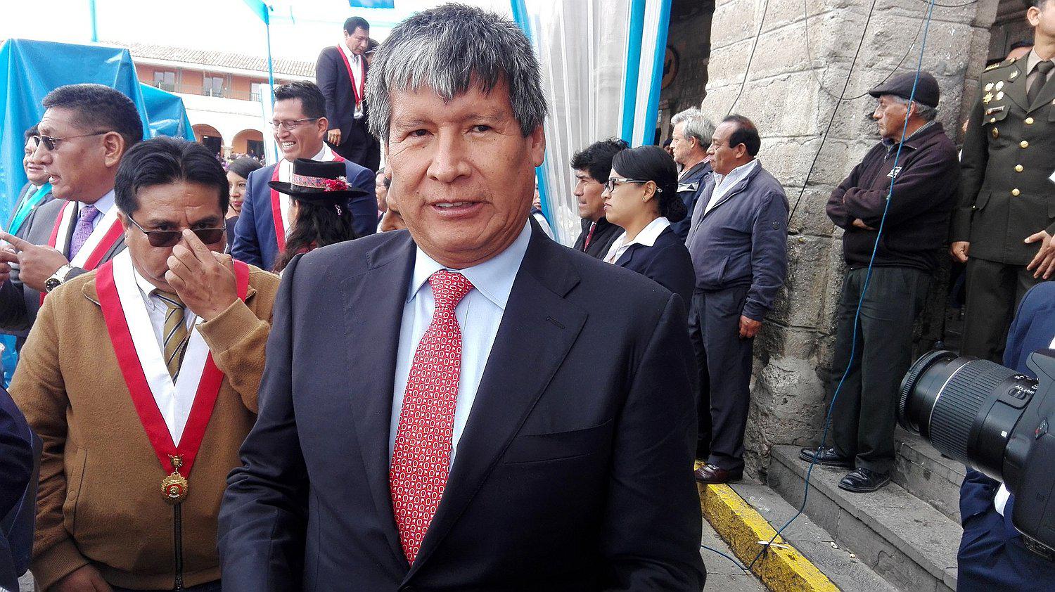 Aperturan juicio oral por tercera vez contra Wilfredo Oscorima por caso tractores agrícolas