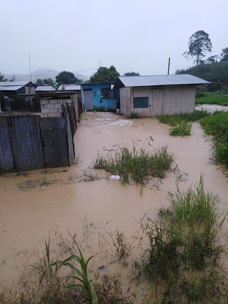 Pobladores de Supte San Jorge exigen al Gobierno regional la construcción de su defensa ribereña 