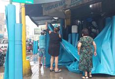 Ica: comerciantes duplican precio del plástico por lluvias y paso del ciclón “Yaku” 