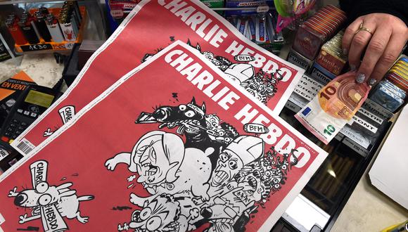 "Charlie Hebdo" vuelve con Le Pen, Sarkozy, el papa y un yihadista en portada (FOTOS)