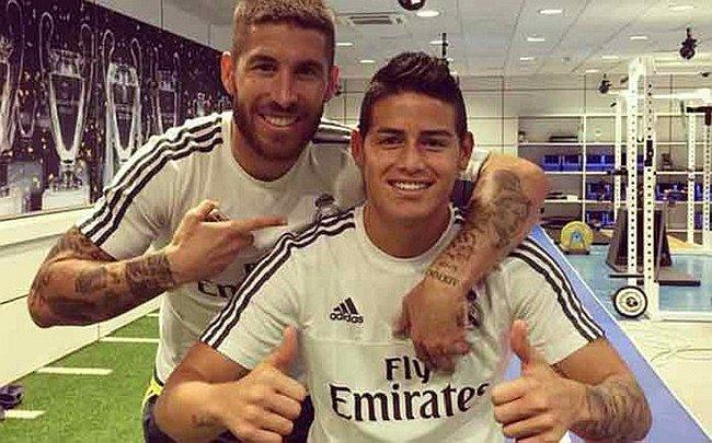 ​James Rodríguez: Sergio Ramos le envía inesperado mensaje tras su pase al Bayern Munich