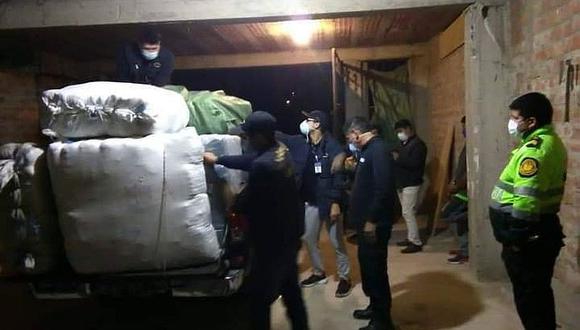 Arequipa: Policía incauta posible contrabando valorizado en 27 mil dólares