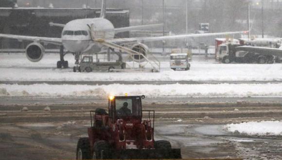 Estados Unidos: cancelan casi tres mil vuelos por el mal tiempo