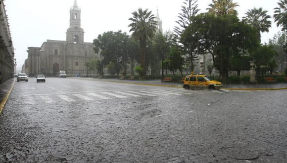Senamhi advierte que lluvias continuarán en Arequipa