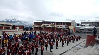 La Rinconada: 60 policías escolares juramentan en I.E.P. N° 72147