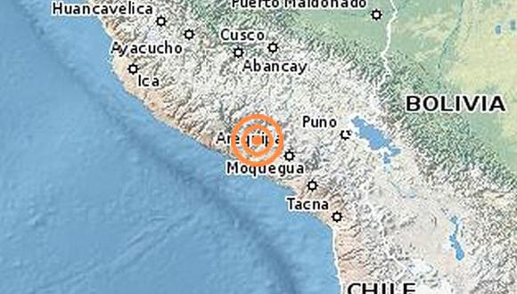 Segundo sismo se registra en Arequipa durante la madrugada 
