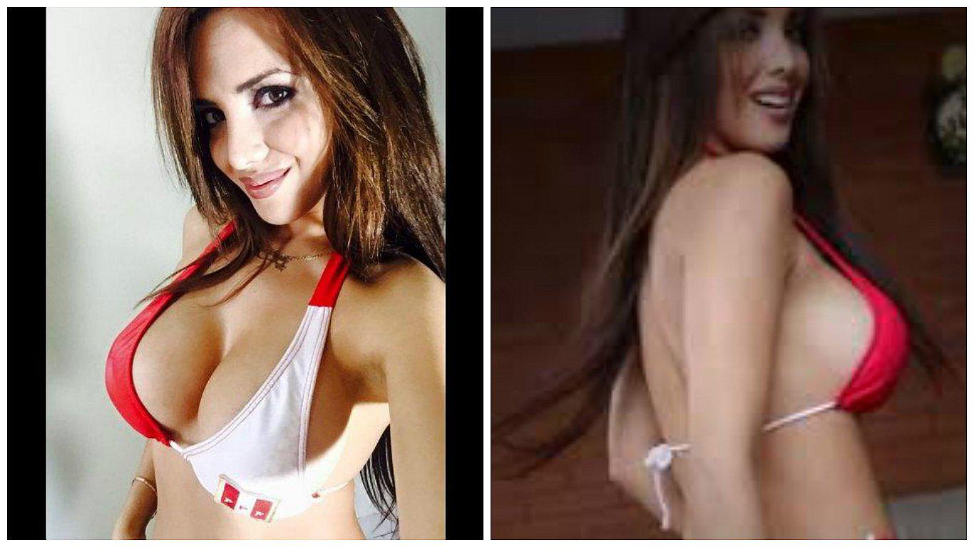 Perú vs. Paraguay: Rosángela Espinoza alentó el partido con este video hot 