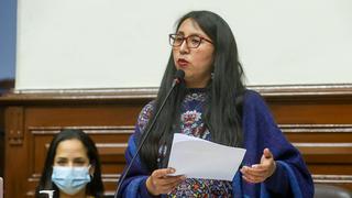 Ruth Luque, vocera de Juntos por el Perú: Hemos pedido al presidente Castillo una mayor comunicación