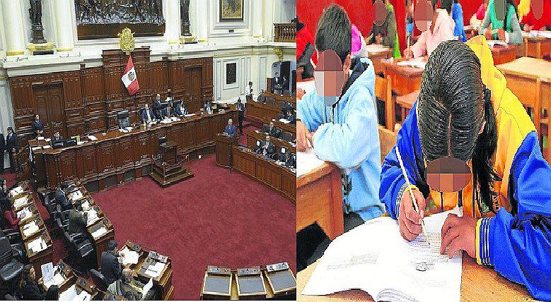 Congreso aprueba que Comisión de Educación investigue errores en textos escolares