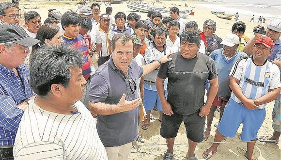 Produce exhorta a pescadores de Tumbes a la formalización