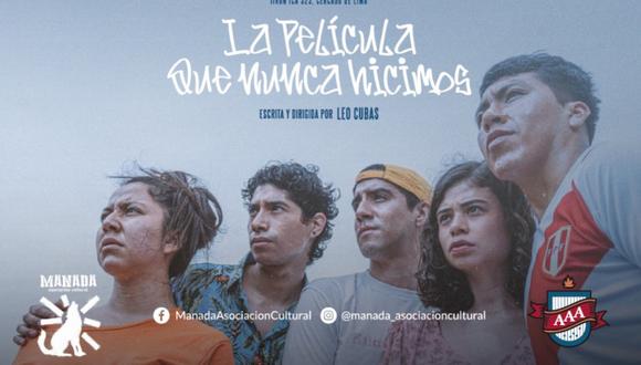 La puesta en escena de “La Película que nunca hicimos” será en el Teatro Ricardo Roca Rey de la Asociación de Artistas Aficionados (AAA).(Difusión)