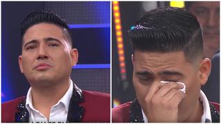 Pedro Loli se quiebra tras enterarse en programa en vivo que su abuela falleció