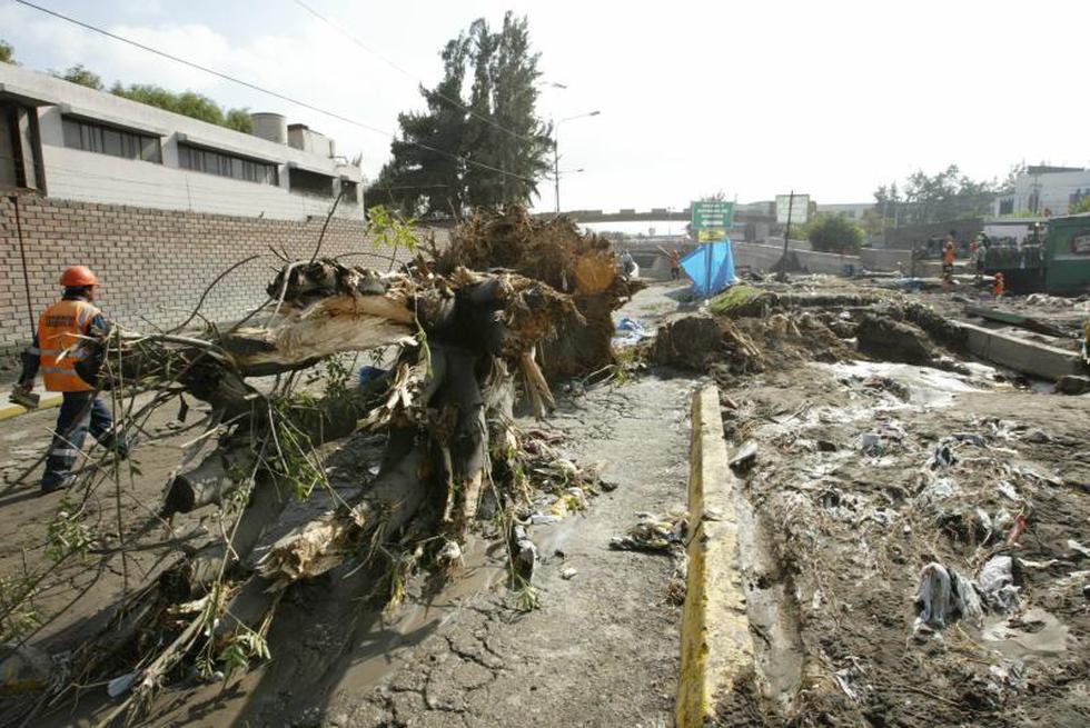 El aluvión del 8 de febrero (fotos)