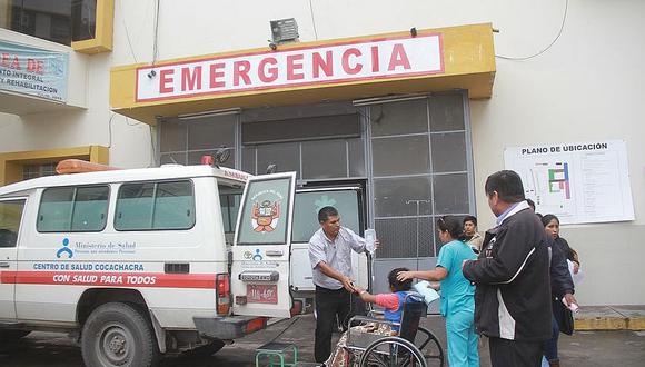 Declaran en emergencia el área quirúrgica del hospital Honorio Delgado