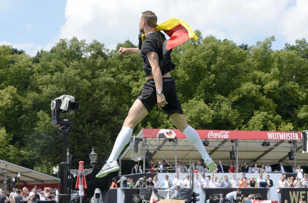 Brasil 2014: Así recibieron los hinchas alemanes a los campeones del mundo (FOTOS)
