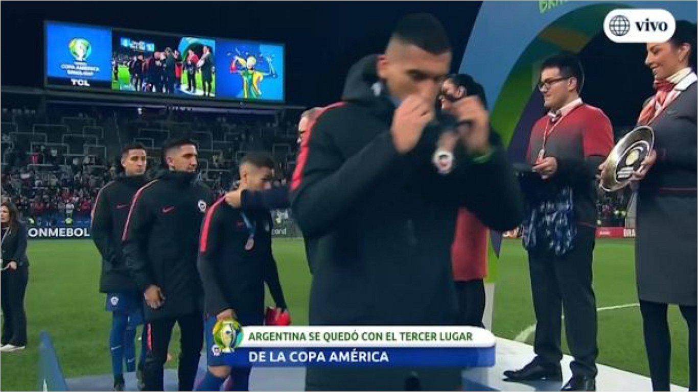 Argentina vs Chile: chilenos se quitaron la medalla de cuarto lugar en la Copa América (VIDEO)