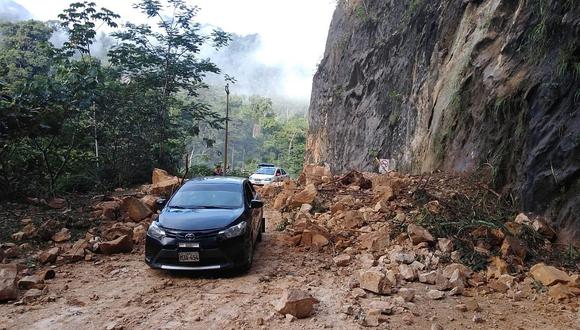 Algunas vías bloqueadas tras el terremoto en Loreto ya fueron habilitadas 