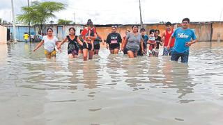 Lluvias en Piura: Vecinos reclaman por motobomba para evacuar el agua