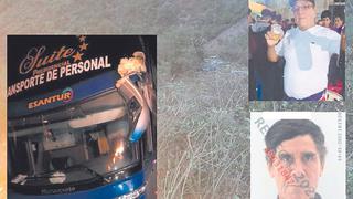 Lambayeque: Dos mueren al caer un camión al abismo