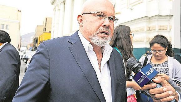 Comisión de Ética investigará a Carlos Bruce por solicitar resguardo policial