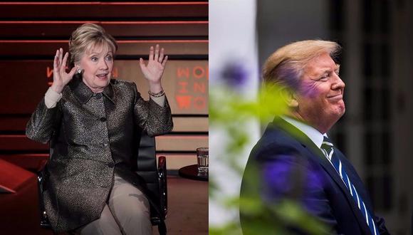 Donald Trump satirizó a Hillary Clinton en Twitter (VIDEO)