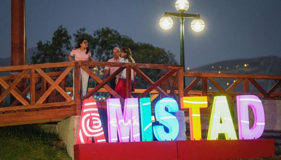 Parque de la Amistad abre sus puertas nuevamente. Foto: Municipalidad de Surco