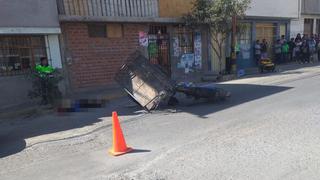 Tacna: Dos muertos y un herido en despiste de tricimoto en Alto de la Alianza