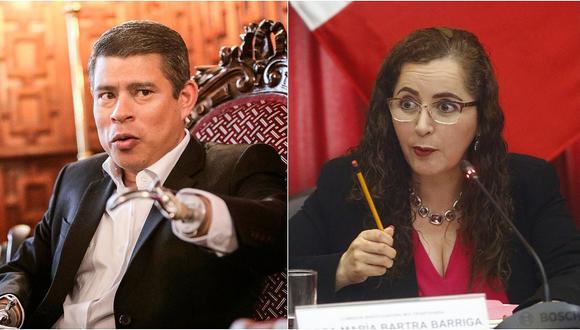 Luis Galarreta respalda a Rosa Bartra y pide que continúe en la Comisión 'Lava Jato' (VIDEO)