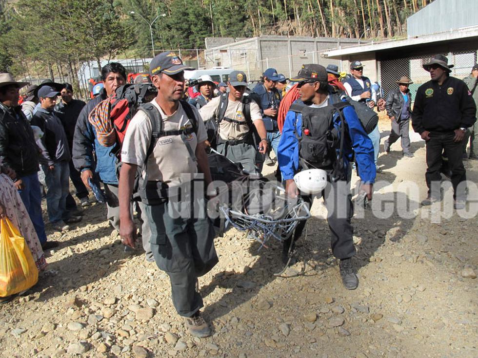 Fotos exclusivas del rescate del presunto cuerpo de Ciro Castillo