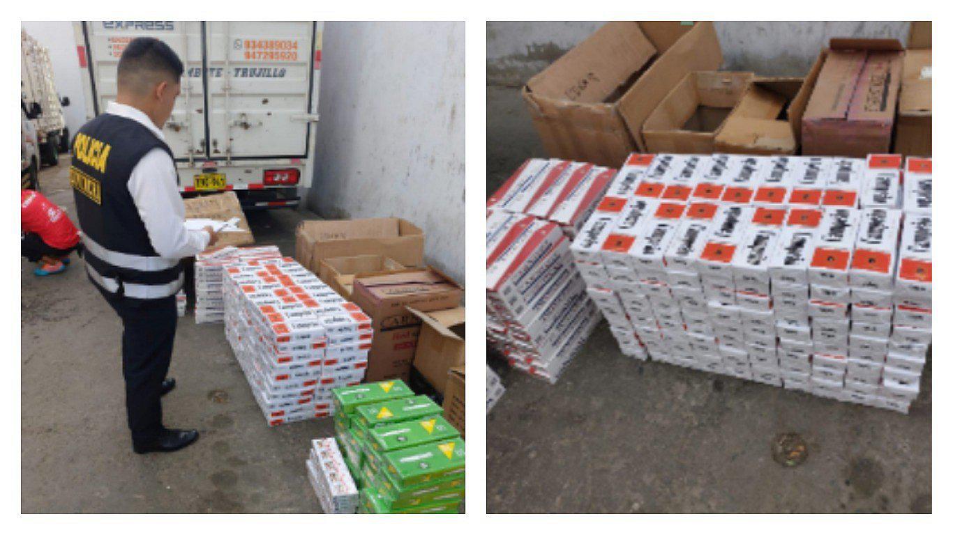 Hallan 60,600 cigarrillos y 1,000 encededores de procedencia ilegal