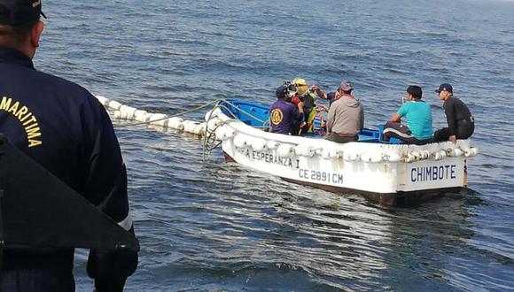 Cinco hombres de mar piuranos están desaparecidos desde el pasado 10 de marzo en Chimbote tras el naufragio de su embarcación. (Foto: Marina de Guerra)