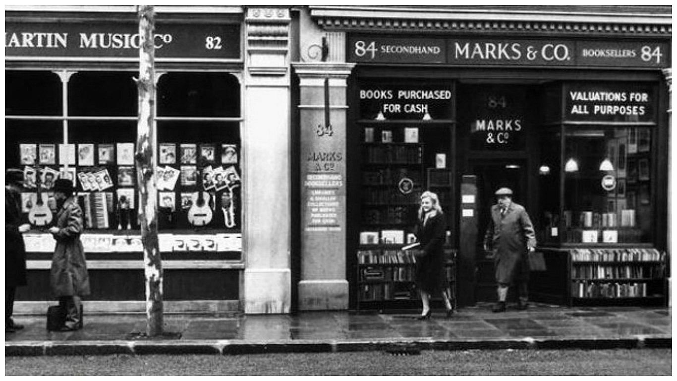 Así fue la historia de amor entre una lectora y un vendedor en la librería de Londres