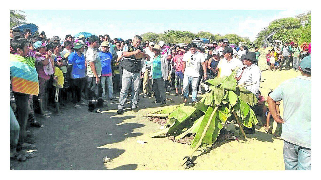 Un volquete embiste y mata a un agricultor en el pueblo de Huangalá