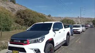 Tránsito libre en el km. 48 de la Panamericana Sur de Arequipa (VIDEO)