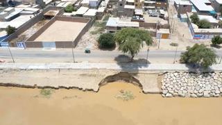 Castilla: Con sacos pretenden evitar erosión en el río Piura