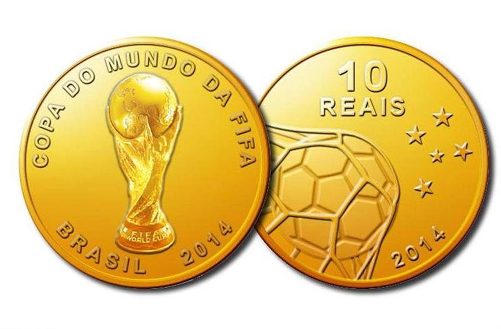 Mundial 2014: Brasil acuña una serie de monedas conmemorativas (FOTOS)