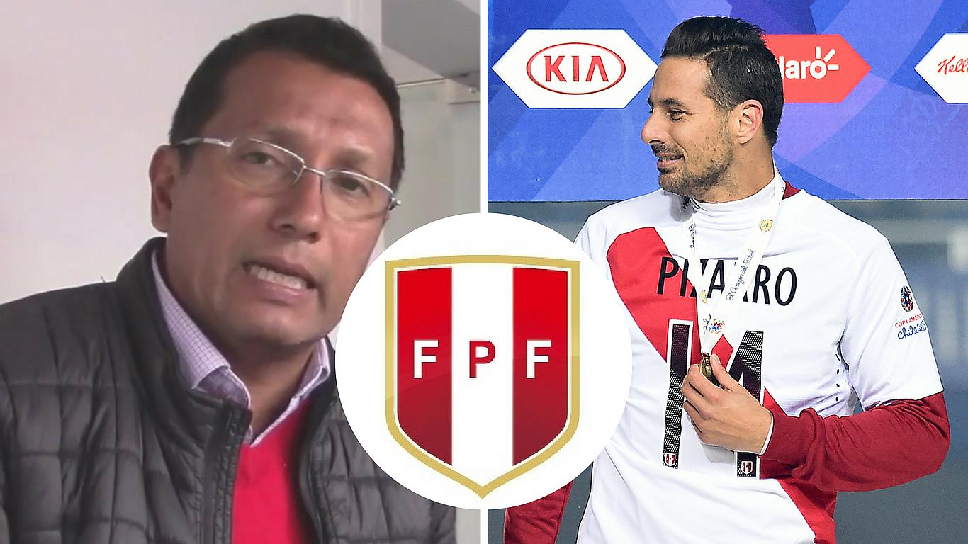 FPF y "Tigrillo" Navarro en polémica por supuesta presión para convocar a Claudio Pizarro