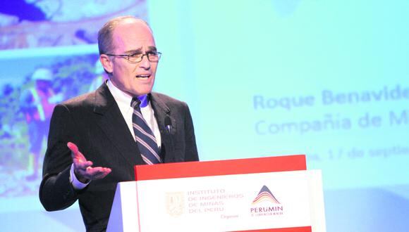 Roque Benavides: "Faltan proyectos mineros para el futuro"