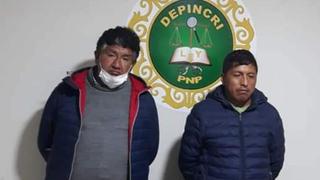 Detienen a falsos mototaxistas que robaban a personas ebrias en Juliaca