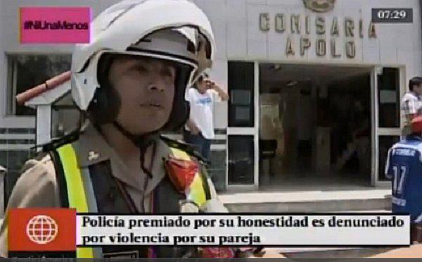Acusan a "policía incorruptible" de agredir a su expareja