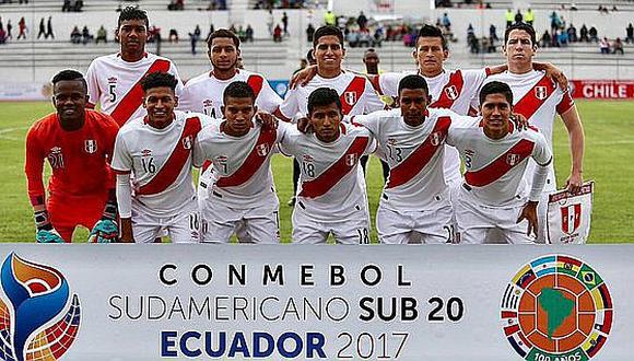 Perú se mide ante Venezuela por el Sudamericano Sub 20