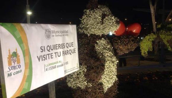 Municipalidad de Surco ahora realiza el "Oso tour"