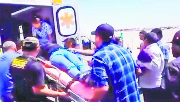 Pisco: Turistas heridos en accidente en Paracas 