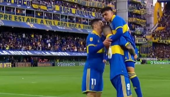 Darío Benedetto marcó el 2-1 sobre Aldosivi y, hasta el momento, Boca Juniors. Foto: Captura de pantalla de ESPN.