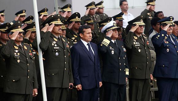 Ollanta Humala demanda a las Fuerzas Armadas deslindar con la corrupción